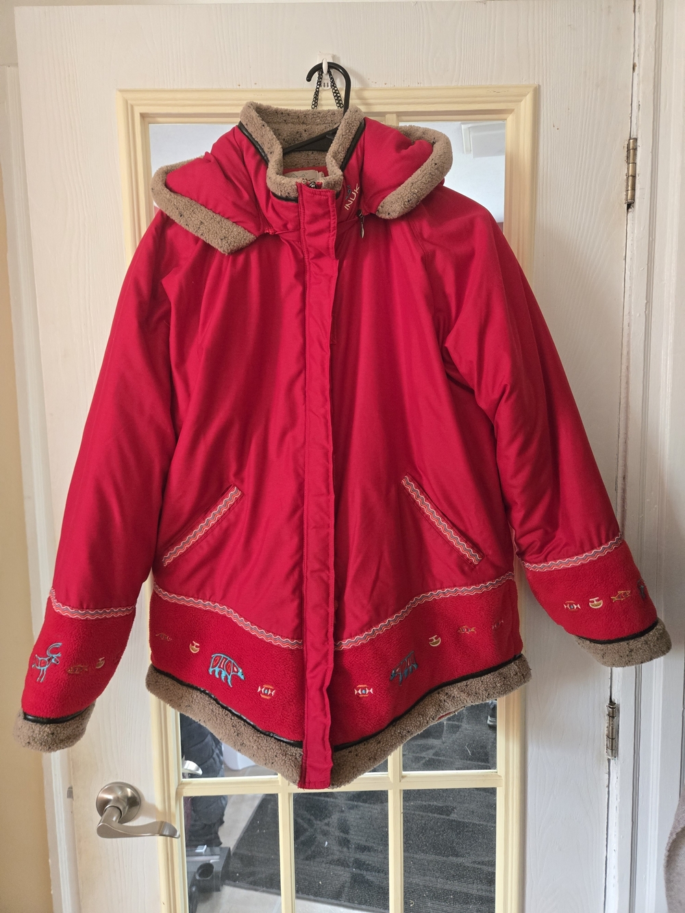 3 Piece Set - Inuk Coat, Vest And Hat - Women's Winter Coat Jacket Inuk